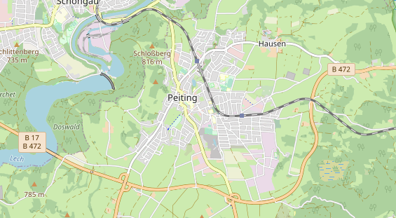 Heilpraktiker auf Karte