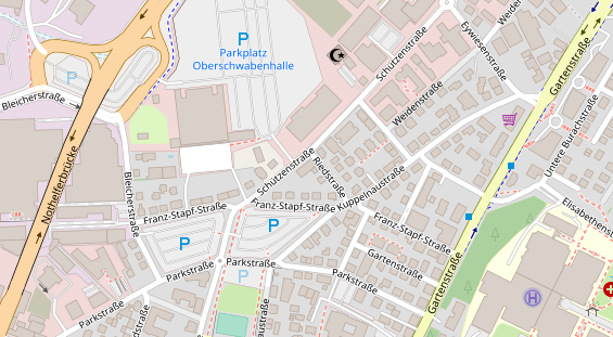 Heilpraktiker auf Satellitenbild