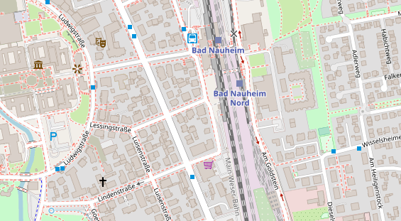 Heilpraktiker auf Satellitenbild