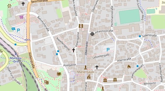 Heilpraktiker auf Satellitenbild