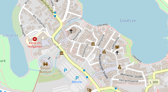 Heilpraktiker auf Satellitenbild