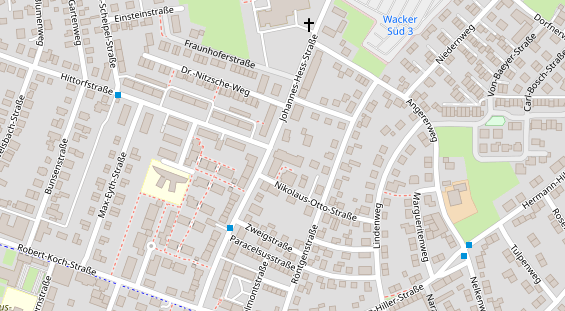 Heilpraktiker auf Satellitenbild