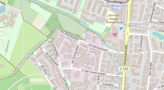 Heilpraktiker auf Satellitenbild