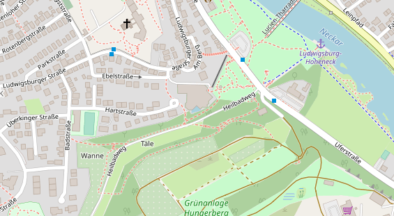 Heilpraktiker auf Satellitenbild