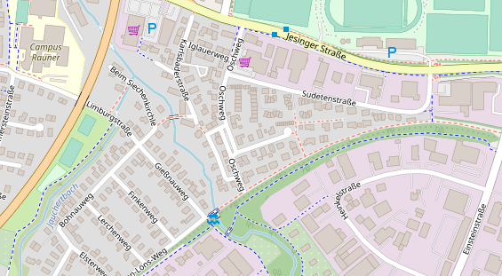 Heilpraktiker auf Satellitenbild