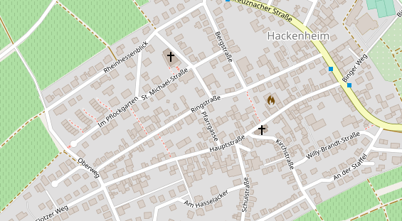 Heilpraktiker auf Satellitenbild