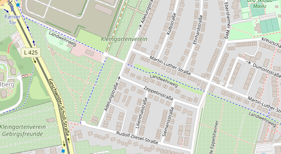 Heilpraktiker auf Satellitenbild