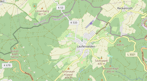 Heilpraktiker auf Karte