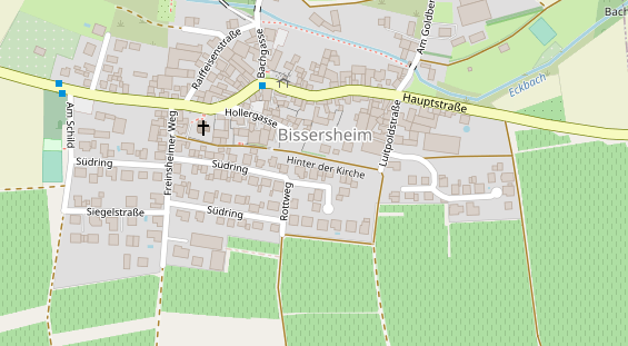 Heilpraktiker auf Satellitenbild