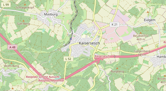 Heilpraktiker auf Karte