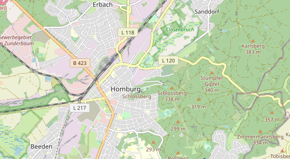 Heilpraktiker auf Karte