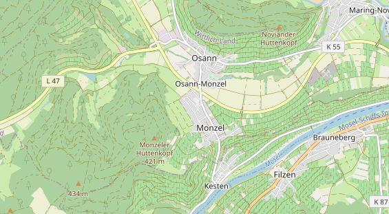 Heilpraktiker auf Karte