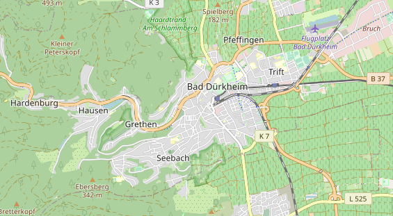 Heilpraktiker auf Karte