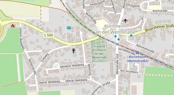 Heilpraktiker auf Satellitenbild