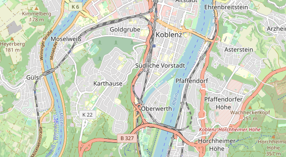 Heilpraktiker auf Karte