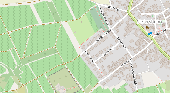 Heilpraktiker auf Satellitenbild