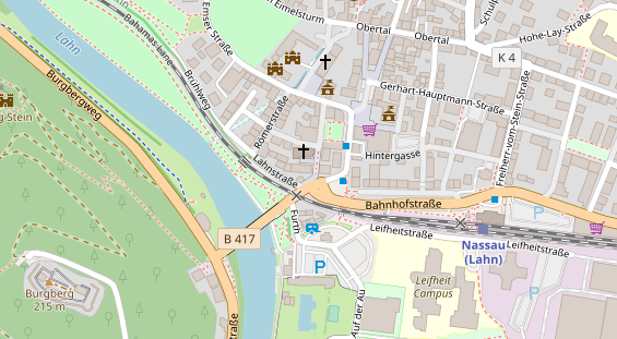 Heilpraktiker auf Karte