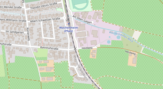 Heilpraktiker auf Satellitenbild