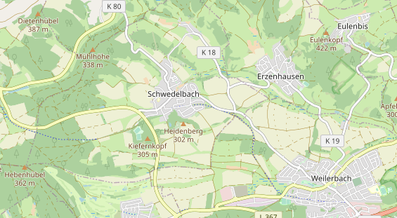 Heilpraktiker auf Karte