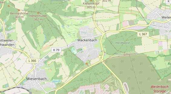 Heilpraktiker auf Karte