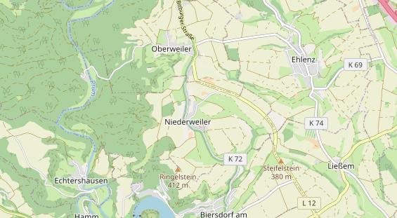 Heilpraktiker auf Karte