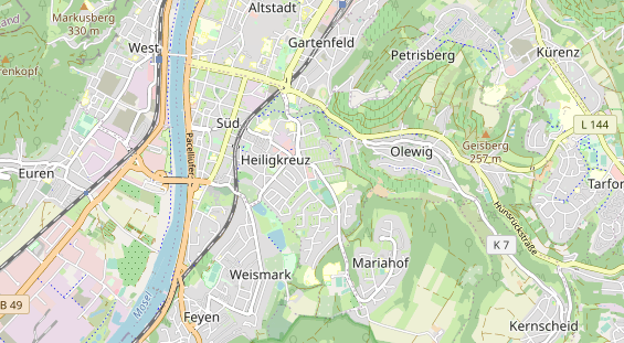Heilpraktiker auf Karte
