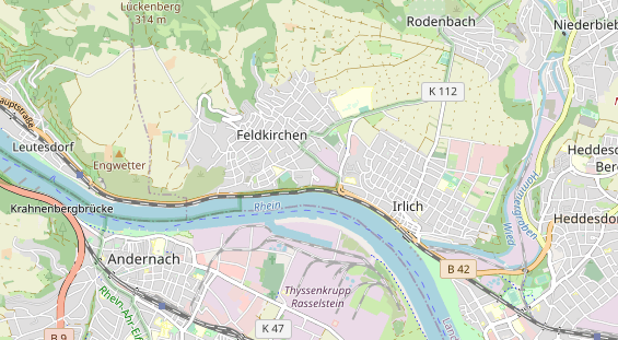 Heilpraktiker auf Karte