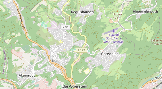 Heilpraktiker auf Karte