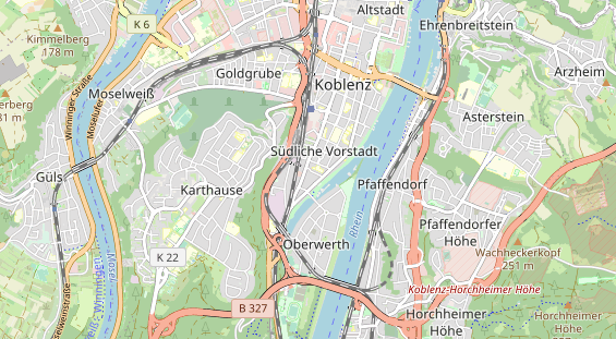 Heilpraktiker auf Karte
