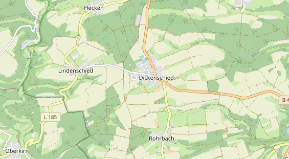 Heilpraktiker auf Karte