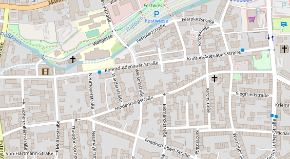 Heilpraktiker auf Satellitenbild