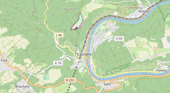 Heilpraktiker auf Karte