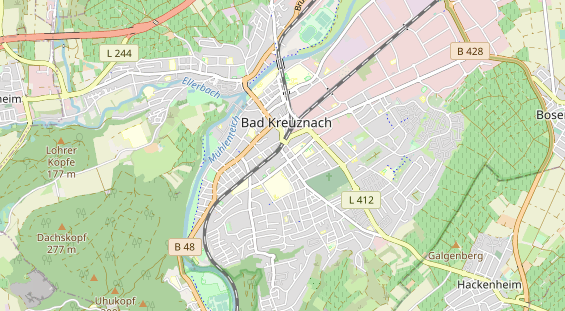 Heilpraktiker auf Karte