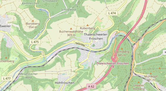 Heilpraktiker auf Karte