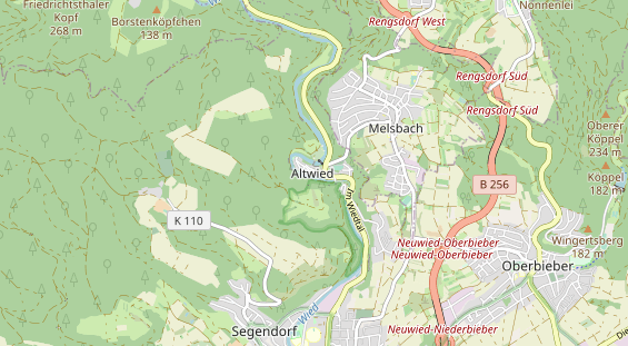 Heilpraktiker auf Karte