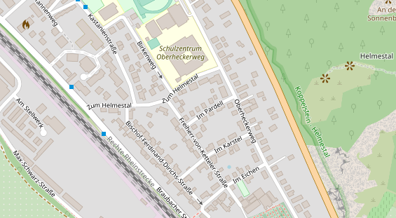 Heilpraktiker auf Satellitenbild