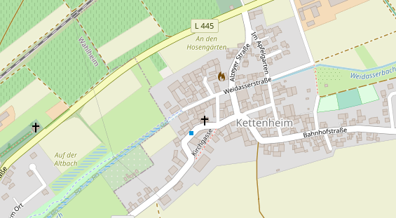 Heilpraktiker auf Satellitenbild