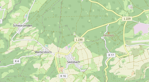 Heilpraktiker auf Karte