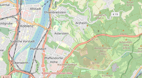 Heilpraktiker auf Karte