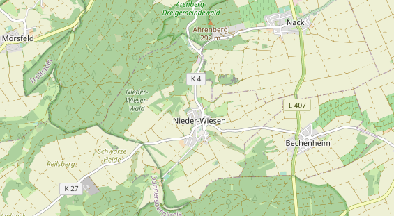 Heilpraktiker auf Karte