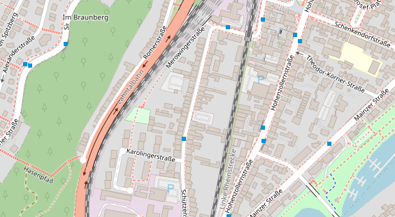 Heilpraktiker auf Satellitenbild