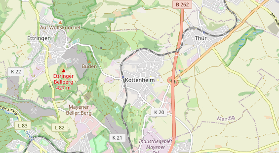 Heilpraktiker auf Karte