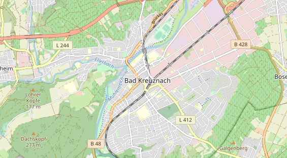 Heilpraktiker auf Karte
