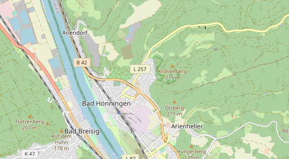 Heilpraktiker auf Karte