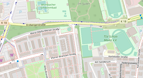 Heilpraktiker auf Satellitenbild