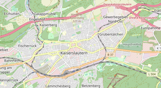 Heilpraktiker auf Karte
