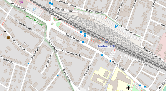 Heilpraktiker auf Satellitenbild