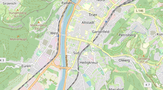 Heilpraktiker auf Karte