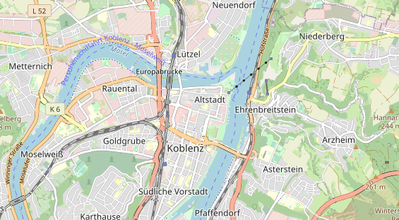 Heilpraktiker auf Karte