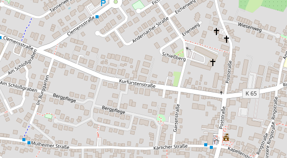 Heilpraktiker auf Satellitenbild